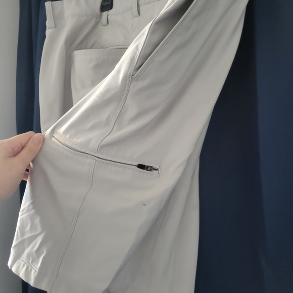 Mens Gray Golf Shorts W:40 - Picture 6 of 6